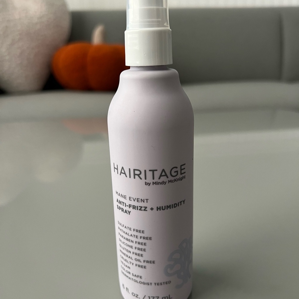 Hairitage Mane Event Anti-Frizz Humidity Heat Protectant Hair Spray